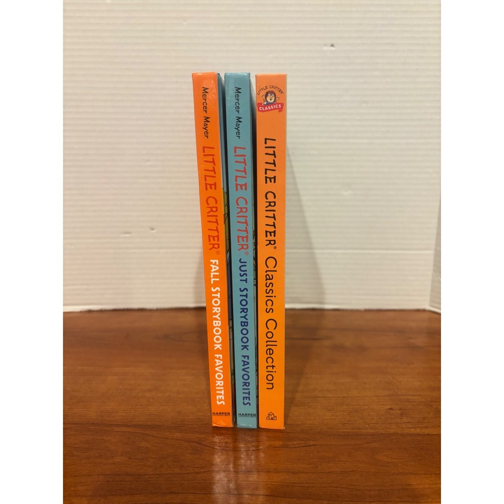 Little Critter Mercer Mayer Hardcover Book Lot Classics Just Fall Favorites 3pk - Picture 2 of 15